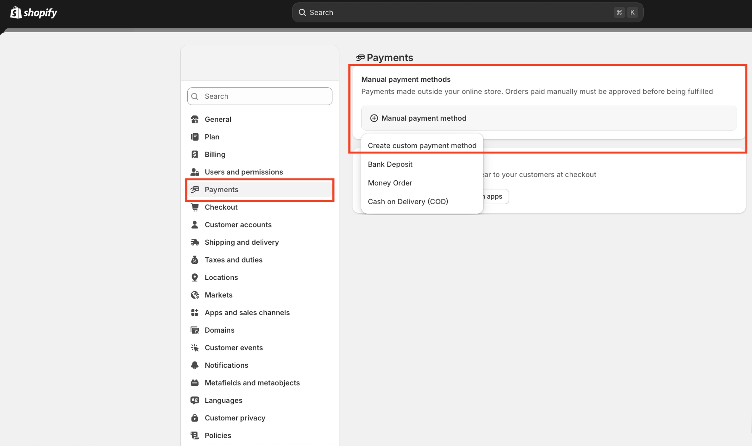 create-manual-payment-method