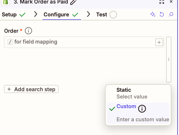 select-custom-config